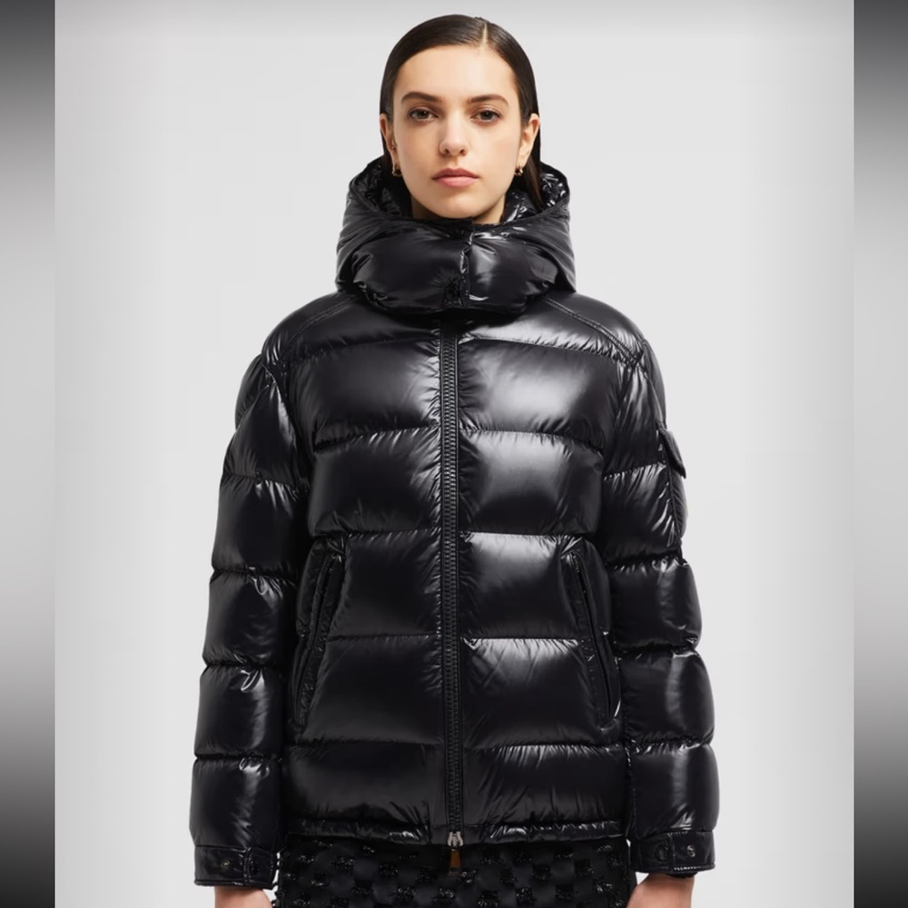 Maire Nylon Lacque Down Jacket